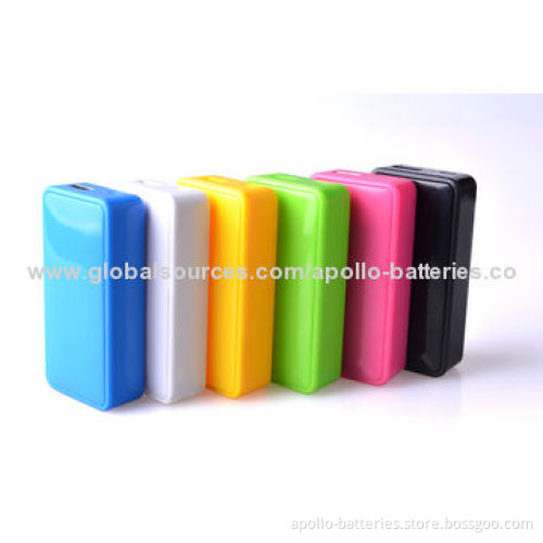 Six colors and easy to use power banks
